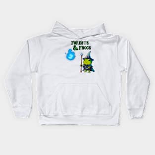 Forests & Frogs - The Water Mage Kids Hoodie